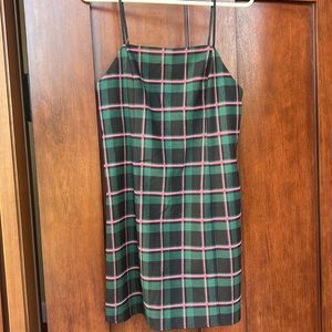Plaid Preppy Mini Dress